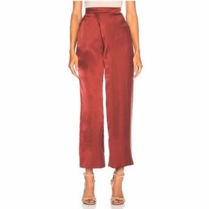Mara Hoffman Unita Burgundy Tencel Pants